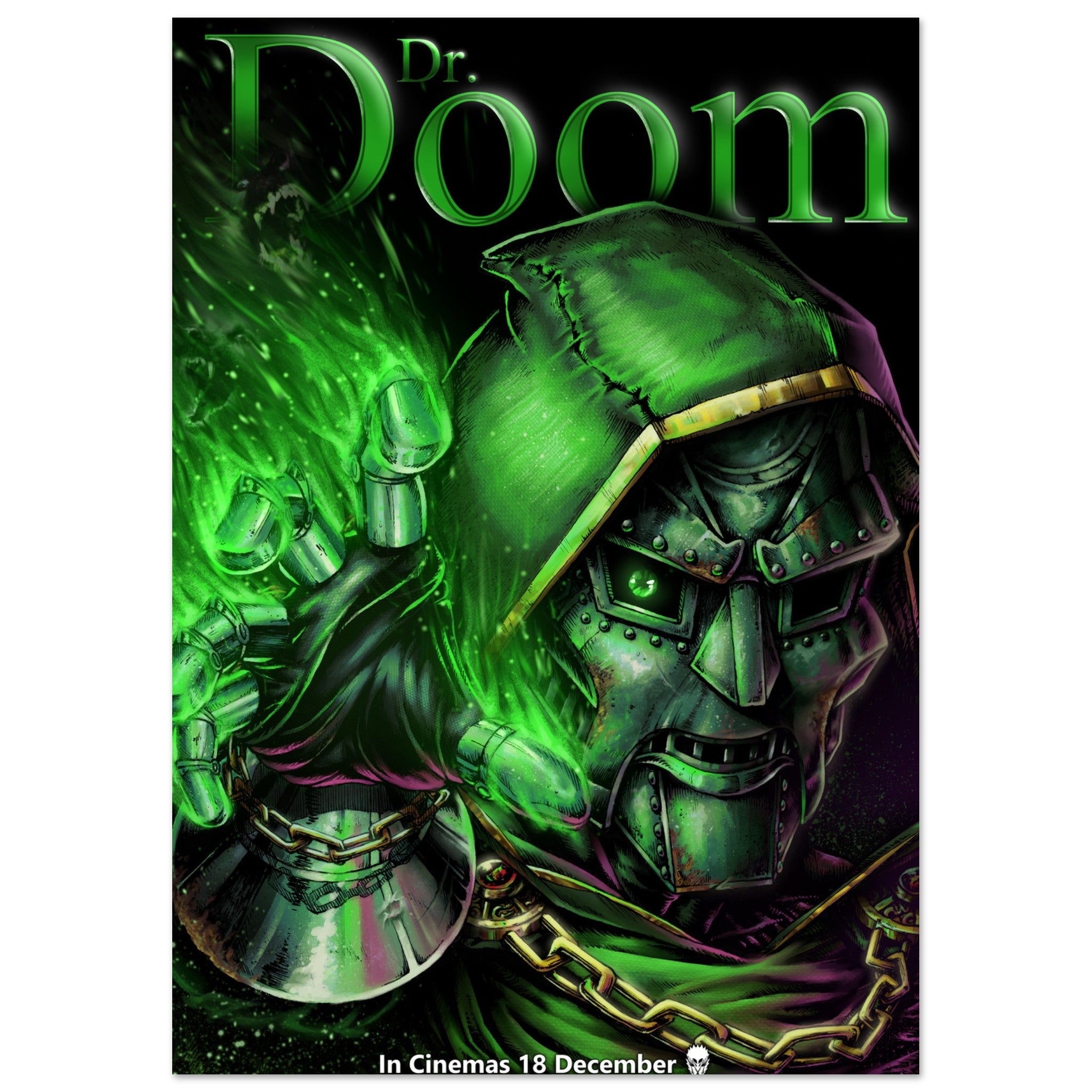 Dr. Doom the King of Latveria | Poster – Lewix Art